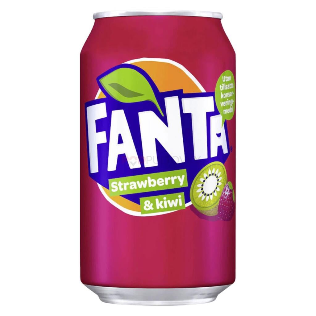 Fanta 330ml Strawberry & Kiwi EU