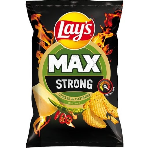 Lays 120g Strong Cheese & Cayenne