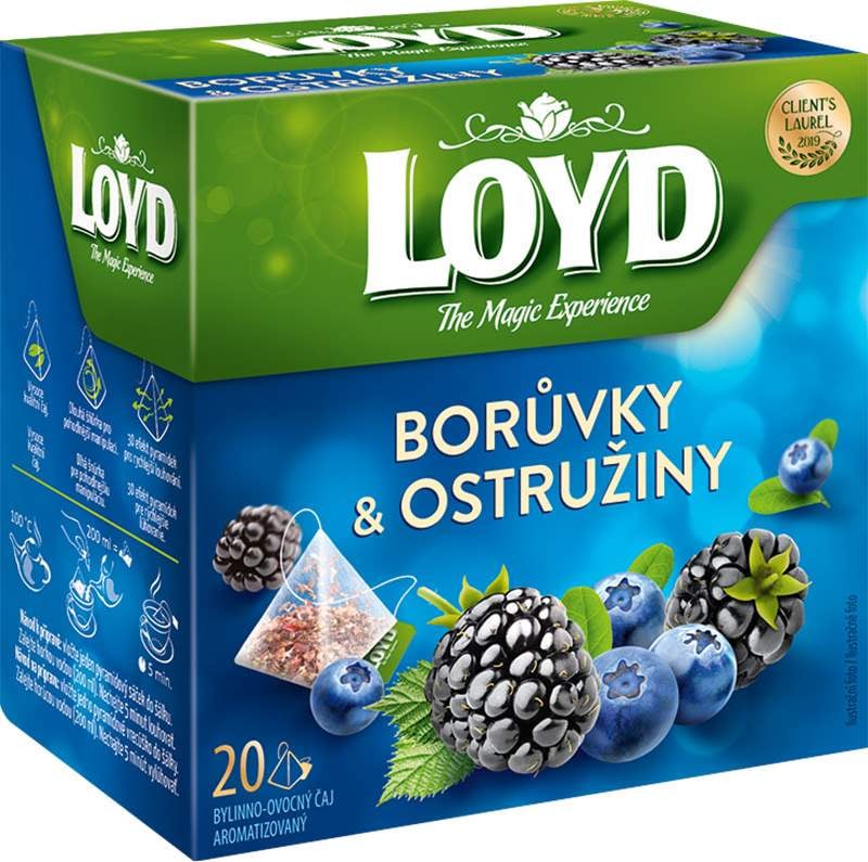 Loyd Borůvky & Ostružiny 40g