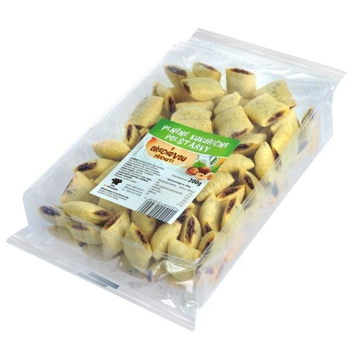 Kukuřičné polštářky 200g Ořechové