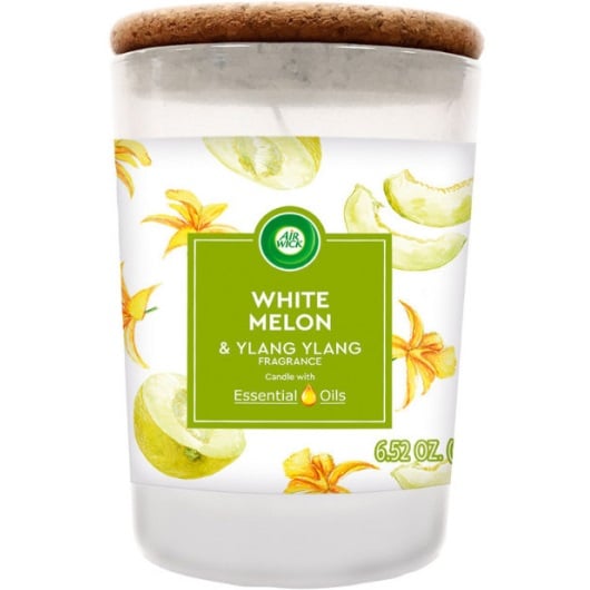 Air Wick svíčka 185g White Melon & Ylang Ylang