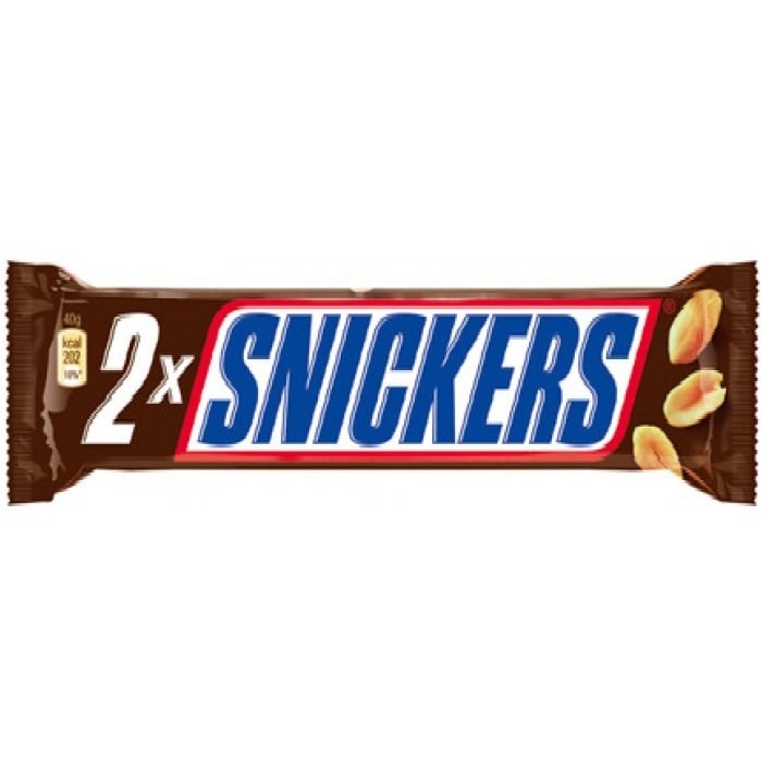 Snickers 75g 2 packs