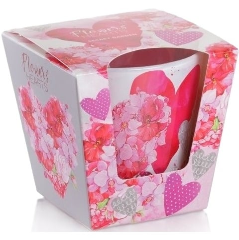 Bartek svíčka 115g Flowers Heart