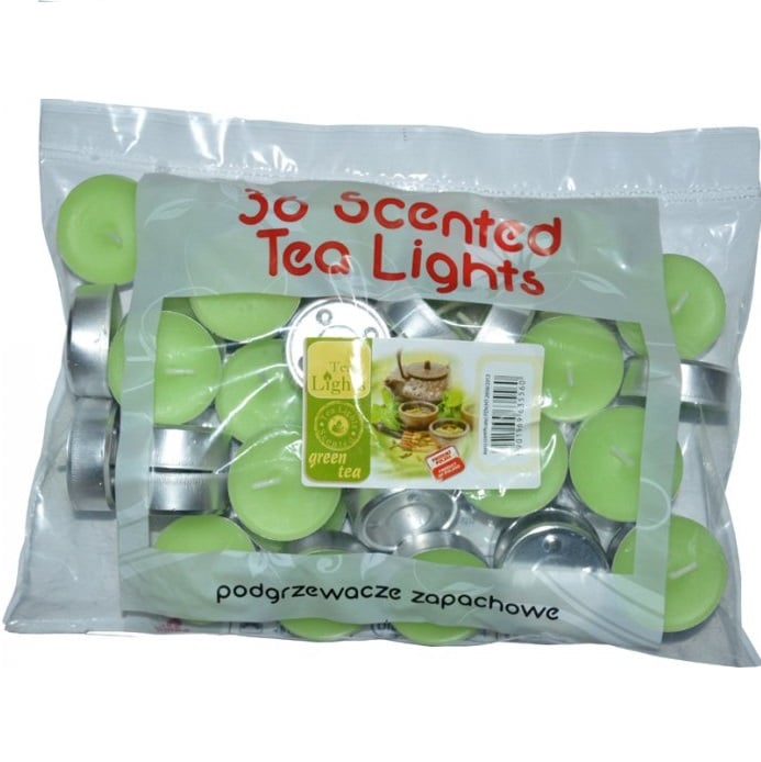 Admit čajové svíčky 36ks Green Tea