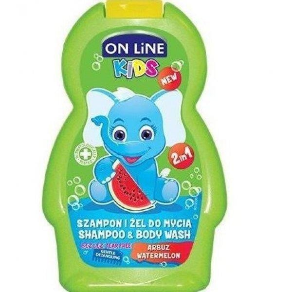 Dětský šampon ONLINE 250ml Watermelon