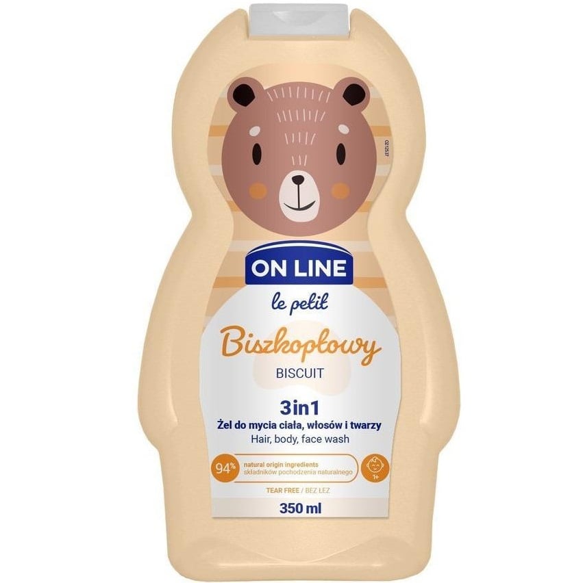 Dětský šampon ONLINE 350ml Biscuit