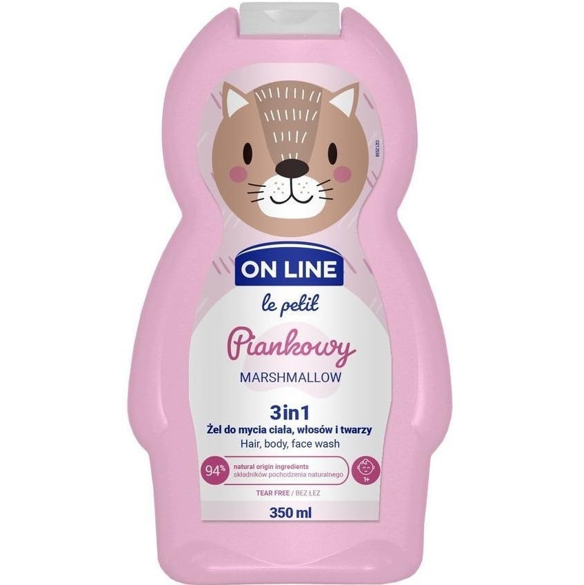 Dětský šampon ONLINE 350ml Marshmallow