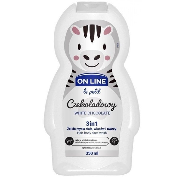 Dětský šampon ONLINE 350ml White Chocolate