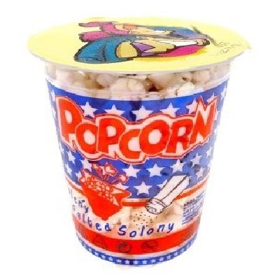 Popcorn solený v kelímku 500ml