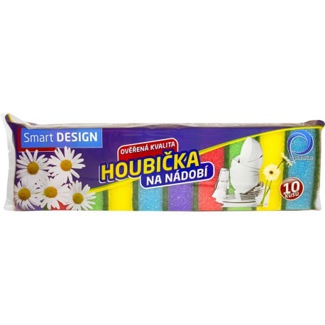 Houbička na nádobí 10ks
