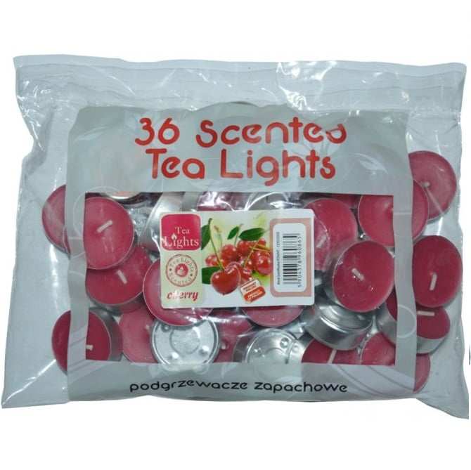 Admit čajové svíčky 36ks Cherry