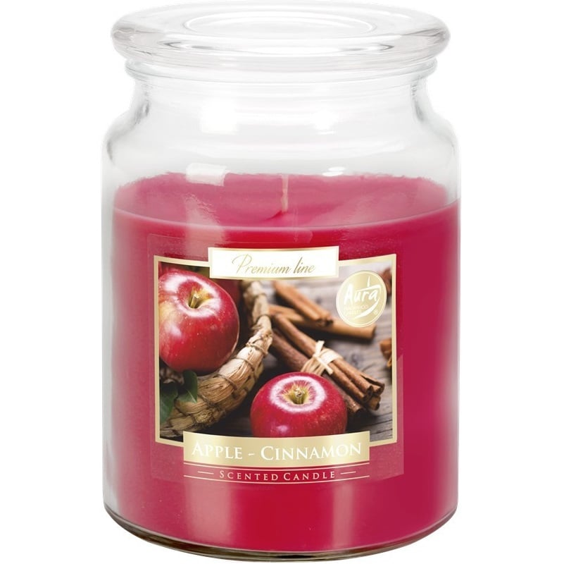 Bispol svíčka 500g Apple & Cinnamon