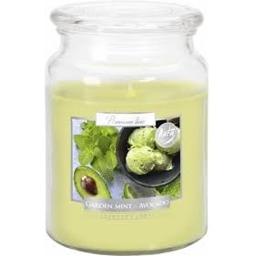 Bispol svíčka 500g Garden Mint - Avocado