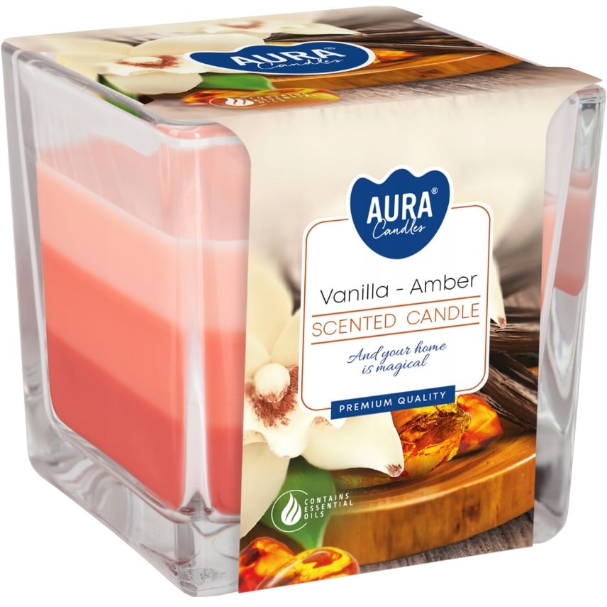 Bispol svíčka 170g Vanilla Amber