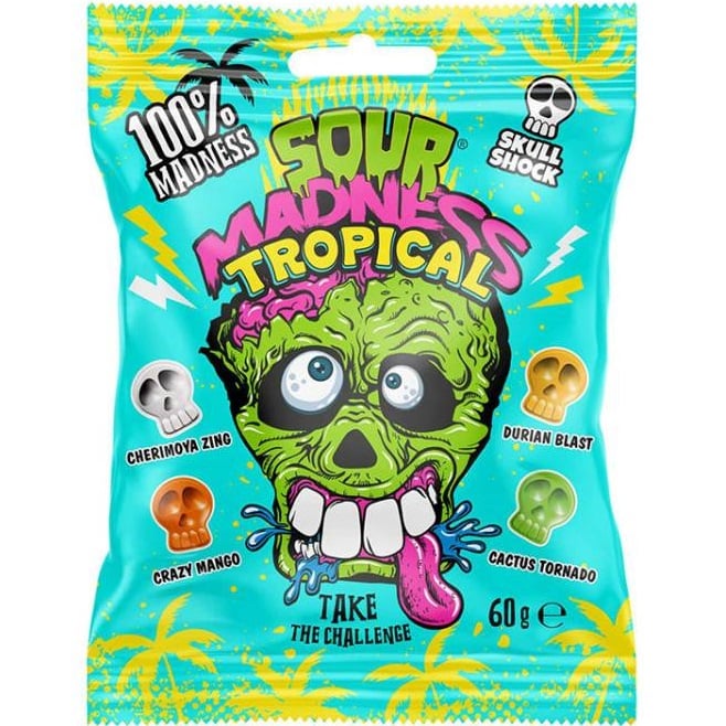 Argo Sour Madness Tropical 60g