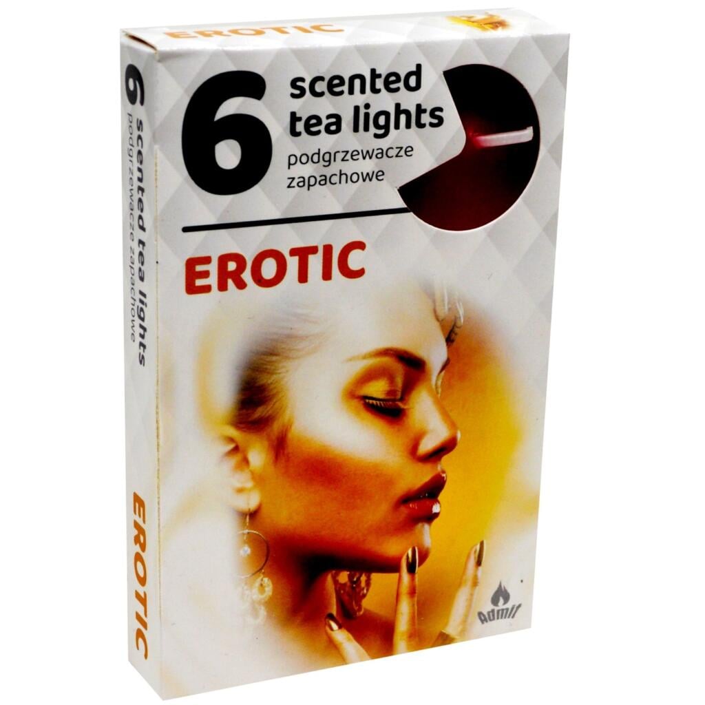 Admit Tea lights 6ks Erotic