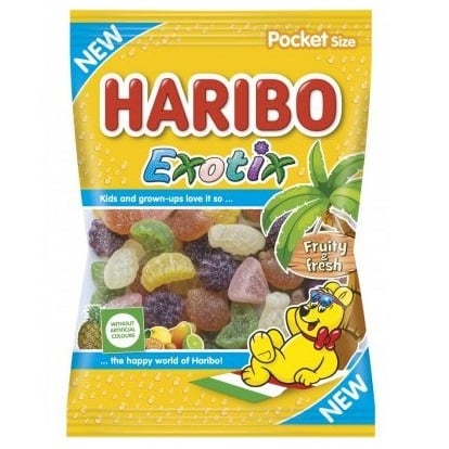 Haribo 80g Exotix