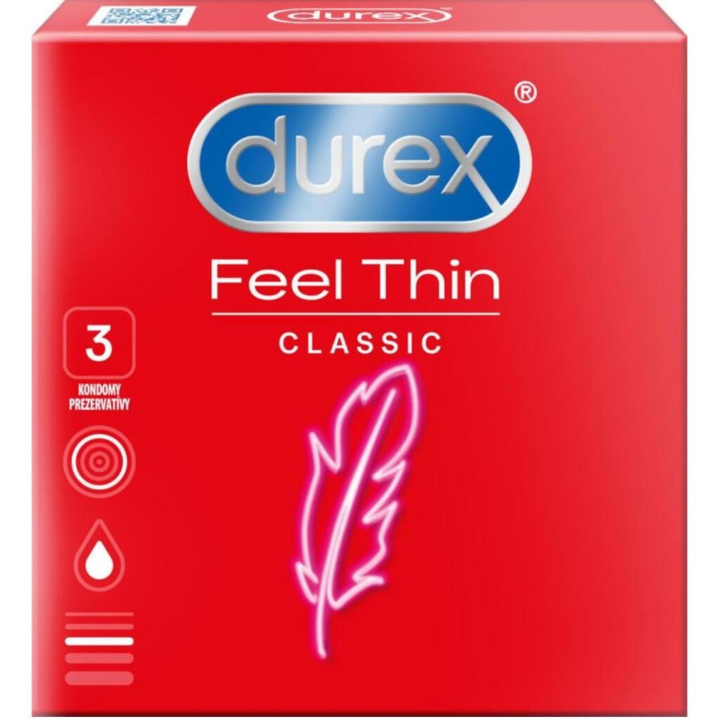 DUREX 3ks Feel Thin Classic