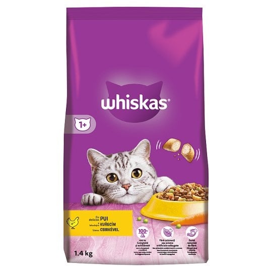 Whiskas granule 1,4kg Kuřecí
