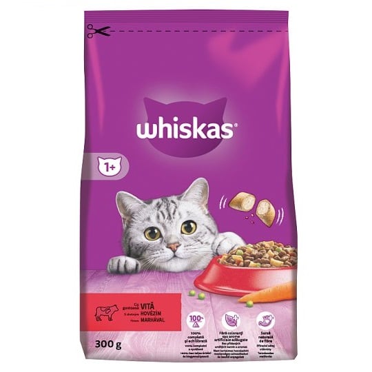 Whiskas granule 300g Hovězí