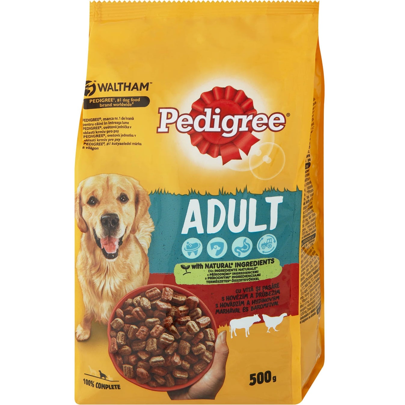 Pedigree granule 500g Adult hovězí