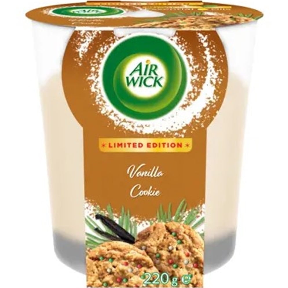Air Wick svíčka 220g LE Vanilla Cookies
