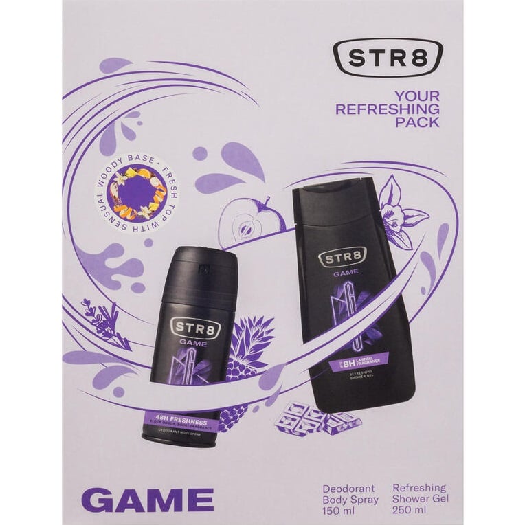 STR8 Dárková sada Deo+SG Game