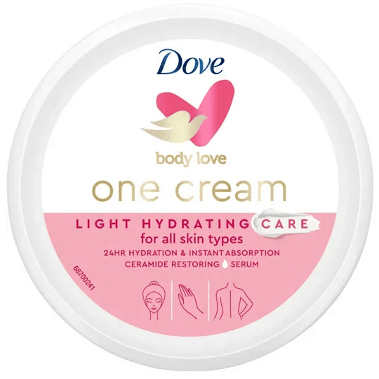 Dove krém 250ml Light Hydration