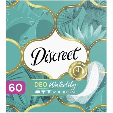 Vložky Discreet Slip Waterlily 60ks