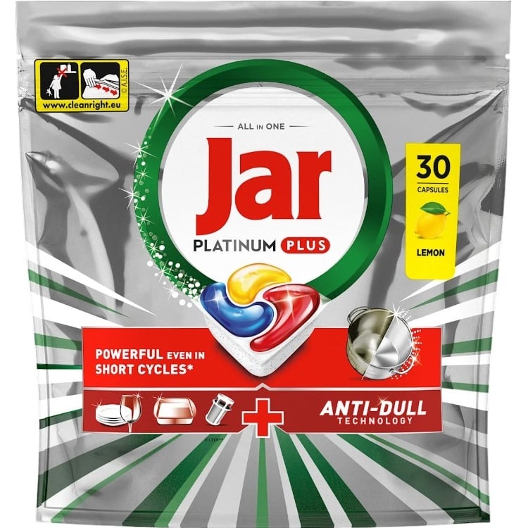 Jar kapsle do myčky 30ks Lemon