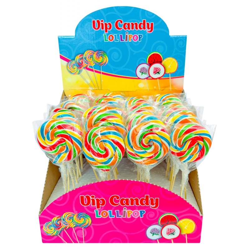 Lízatka VIP Candy Lollipop 20g