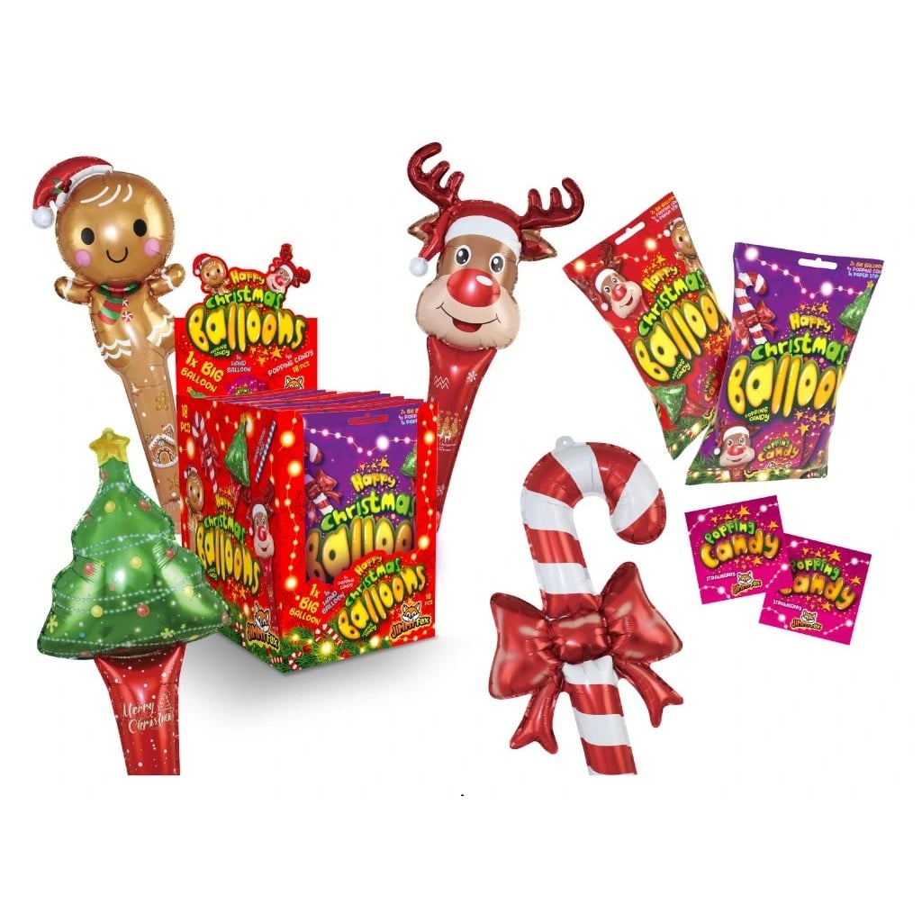 Happy Christmas Balloons JF 8g