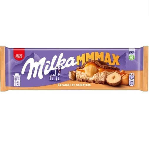 Milka Caramel Noisettes 300g (HSD 18.09.2025)