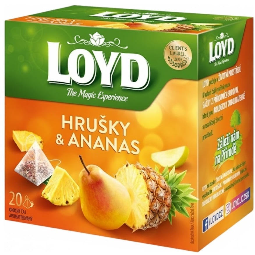 Loyd Hrušky & Ananas 40g