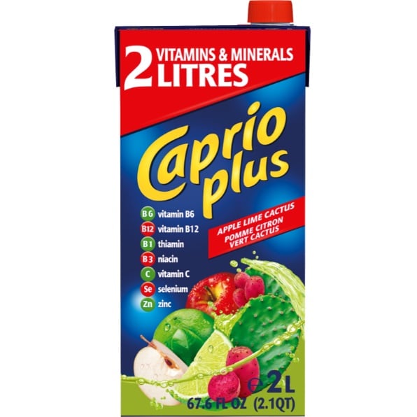 Caprio 2L Kaktus, jablko, limetka