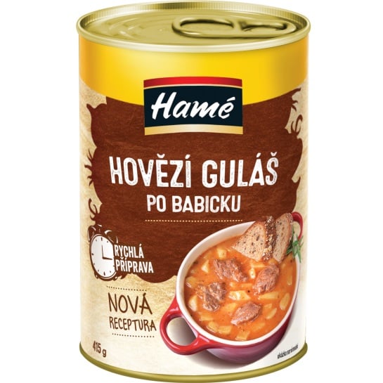 Hamé 415g Hovězí guláš po babicku