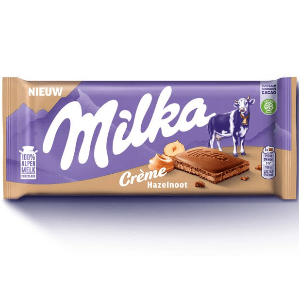 Milka Creme Hazelnut 85g (HSD 16.10.2026)
