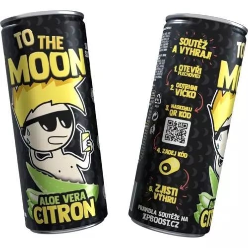 To The Moon Aloe Vera 250ml Citron