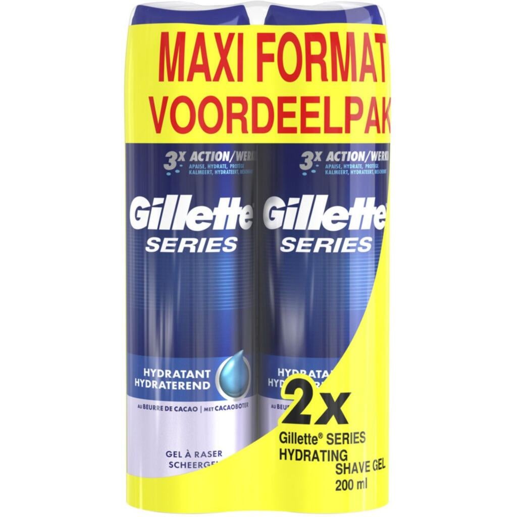 Gillette gel 2x200ml Hydraterend