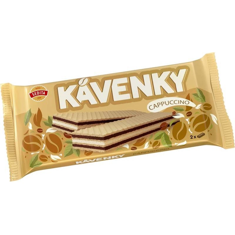 Kávenky oplatky 50g Cappuccino