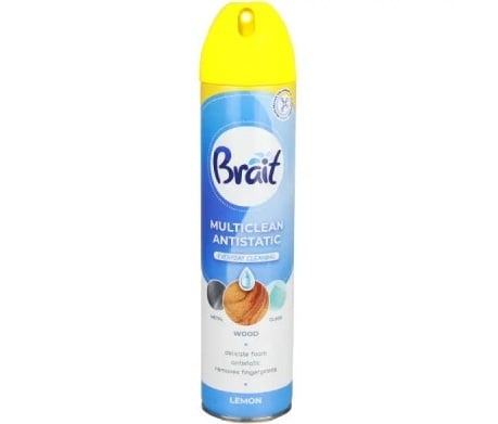 Brait 300ml Multiclean Antistatic Lemon