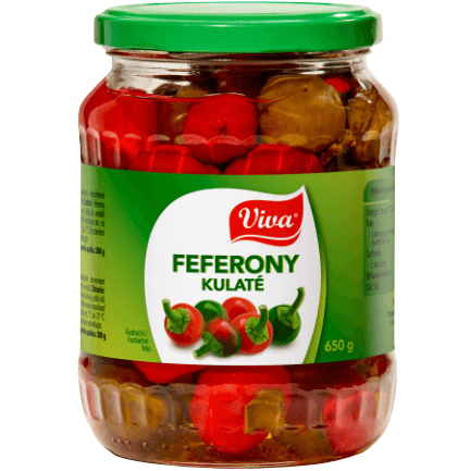 Viva Feferony 650g