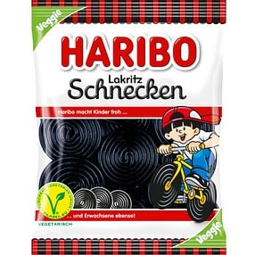 Haribo DE Lakritz Schnecken 175g