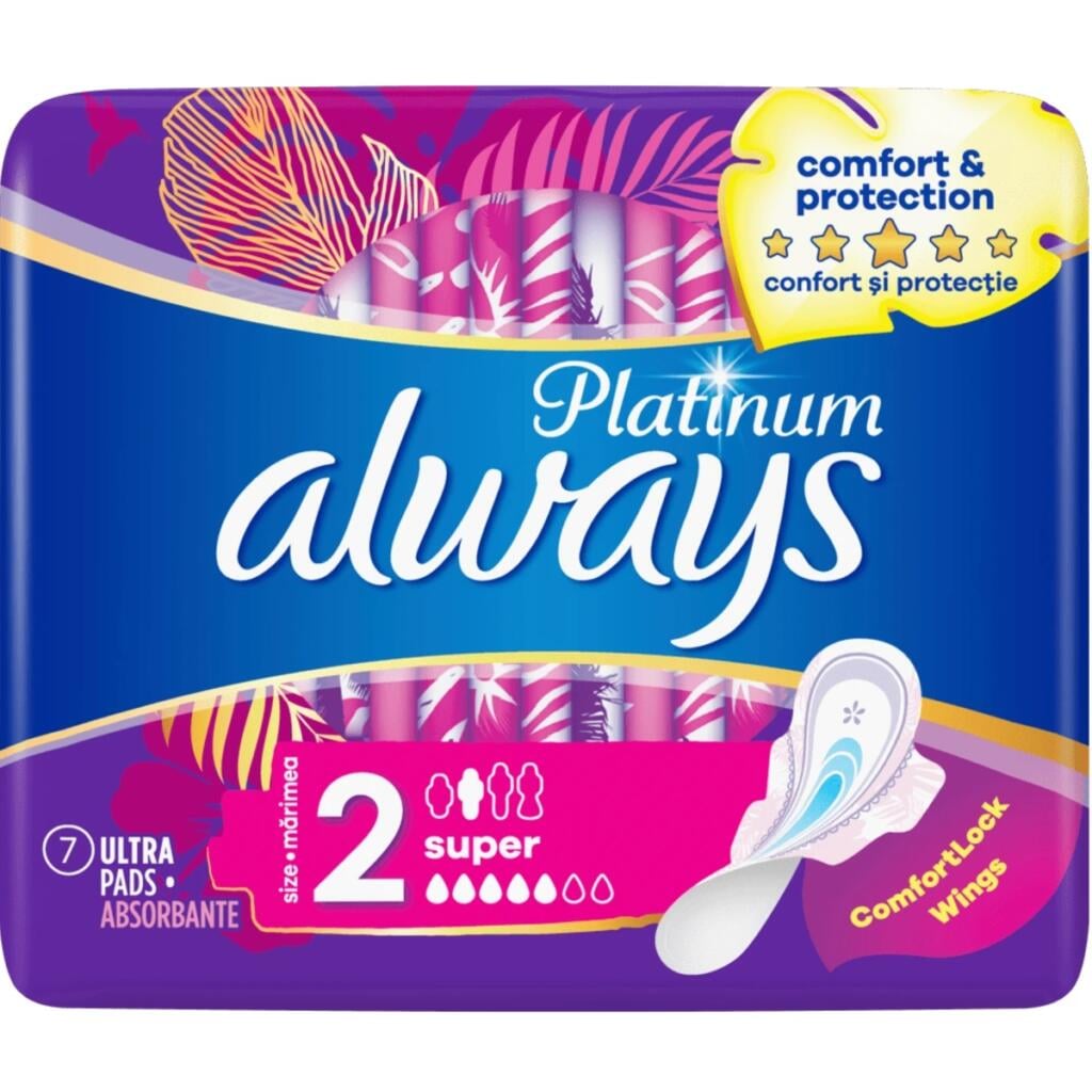 Vložky ALWAYS Ultra Platinum Super 7ks (20)
