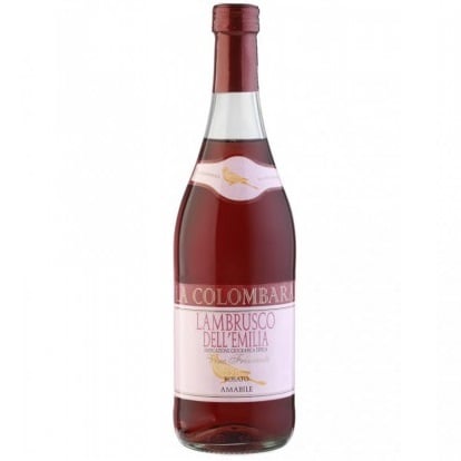 Lambrusco 0,75L Růžové
