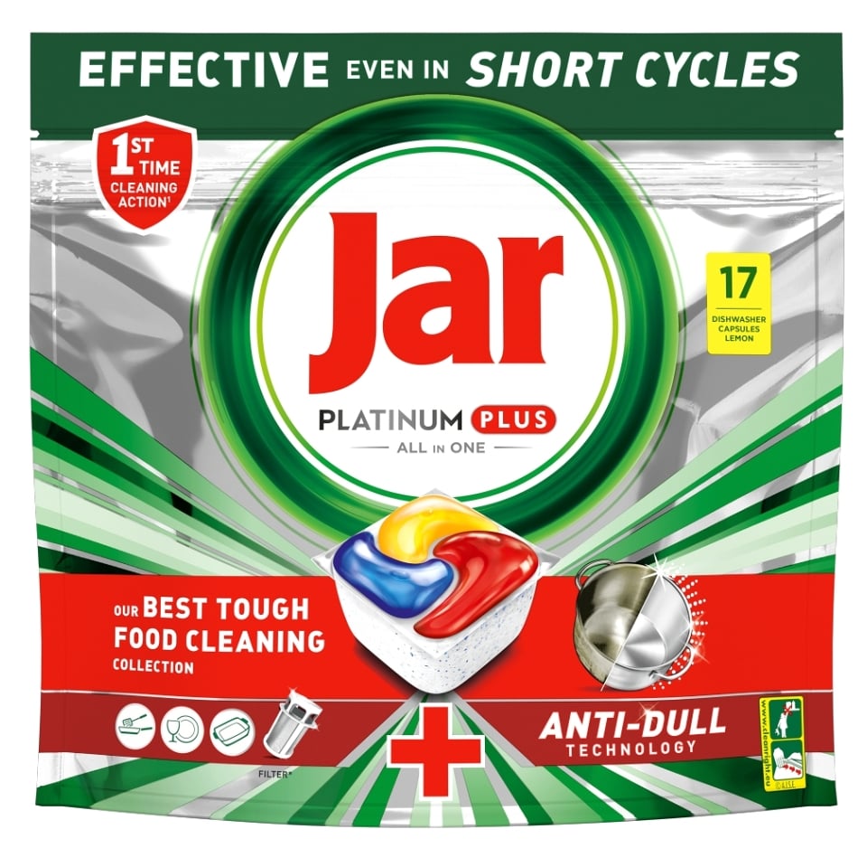 Jar kapsle do myčky 17ks Yellow