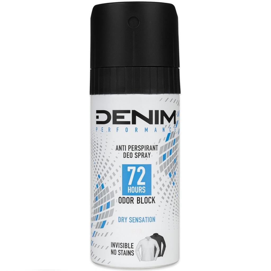 Denim Deo 150ml Black