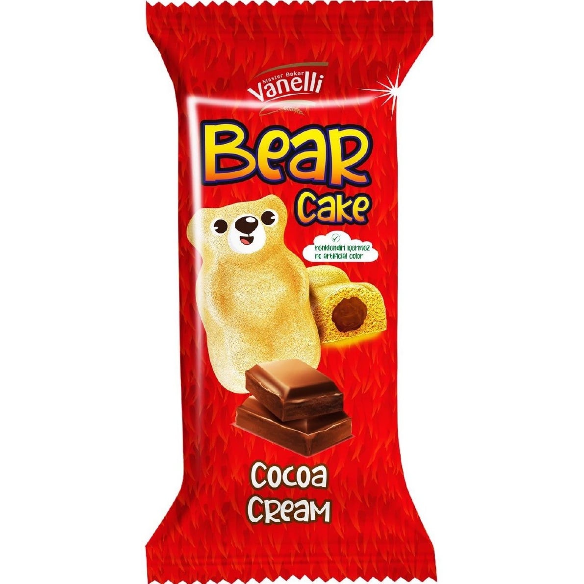 VANELLI Bear Cake 40g Cocoa