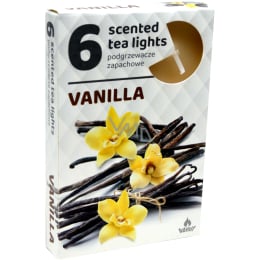 Admit Tea Lights 6ks Vanilla
