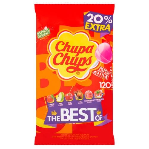 Lízátka Chupa Chups 12g x 120ks